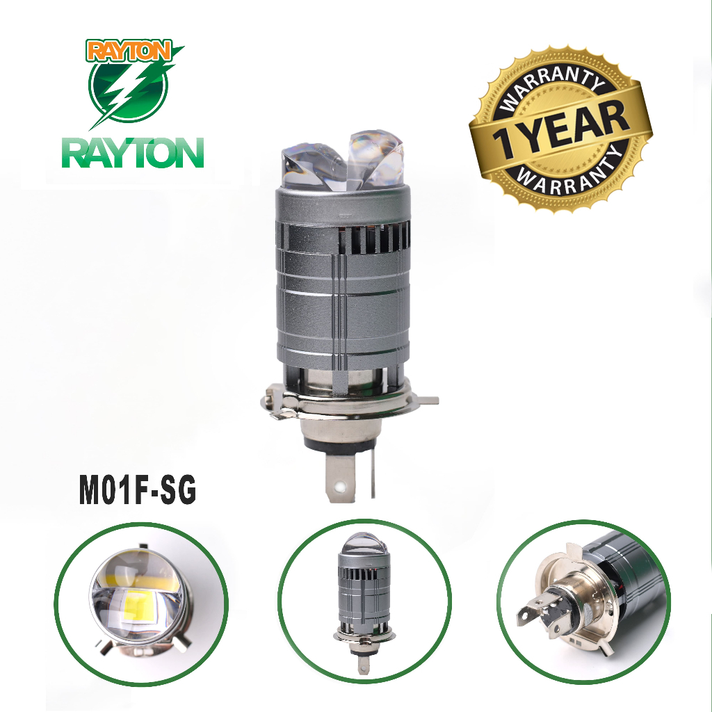 LAMPU UTAMA H4 ORIGINAL RTD M01F SG KIPAS PENDINGIN MOTOR MOBIL H4 RTD RAYTON