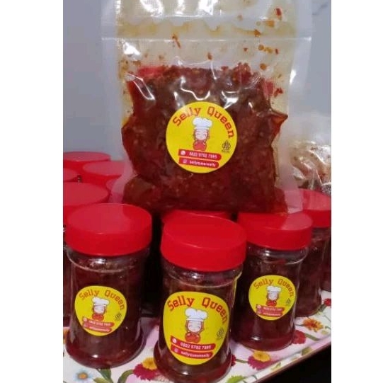 

Paru Balado kemasan Vacuum Sealer 250gr