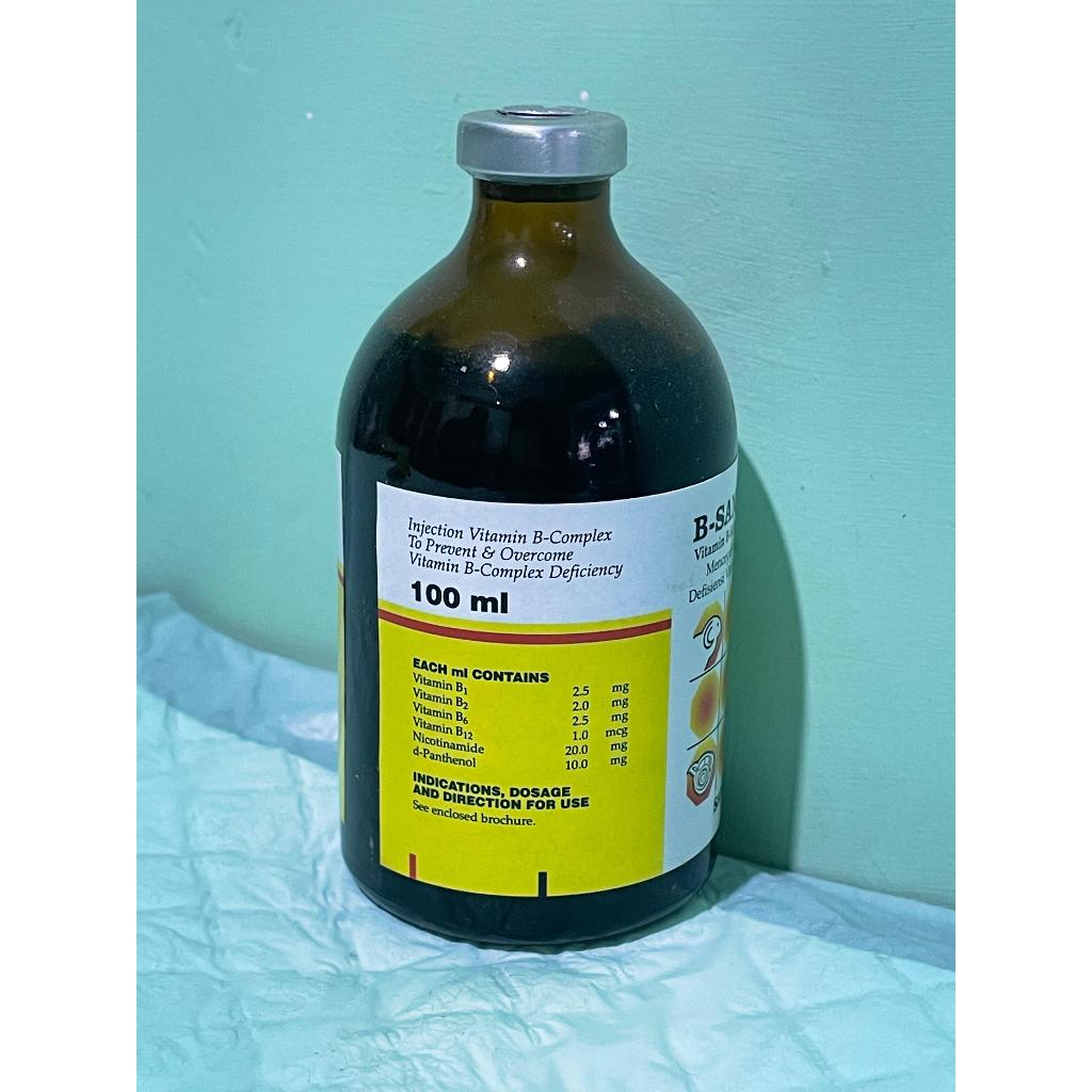 Sanplex 100 ml Vitamin B komplek Hewan SANBE