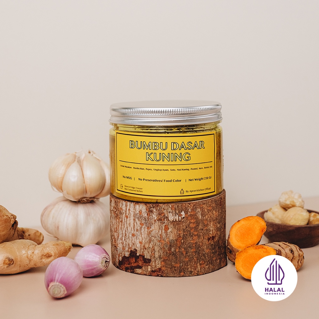 

Apron Kitchen Bumbu Dasar Kuning 250gr