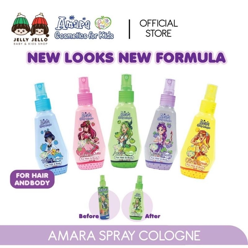 Amara Spray Cologne / Parfum Anak / Cologne Anak