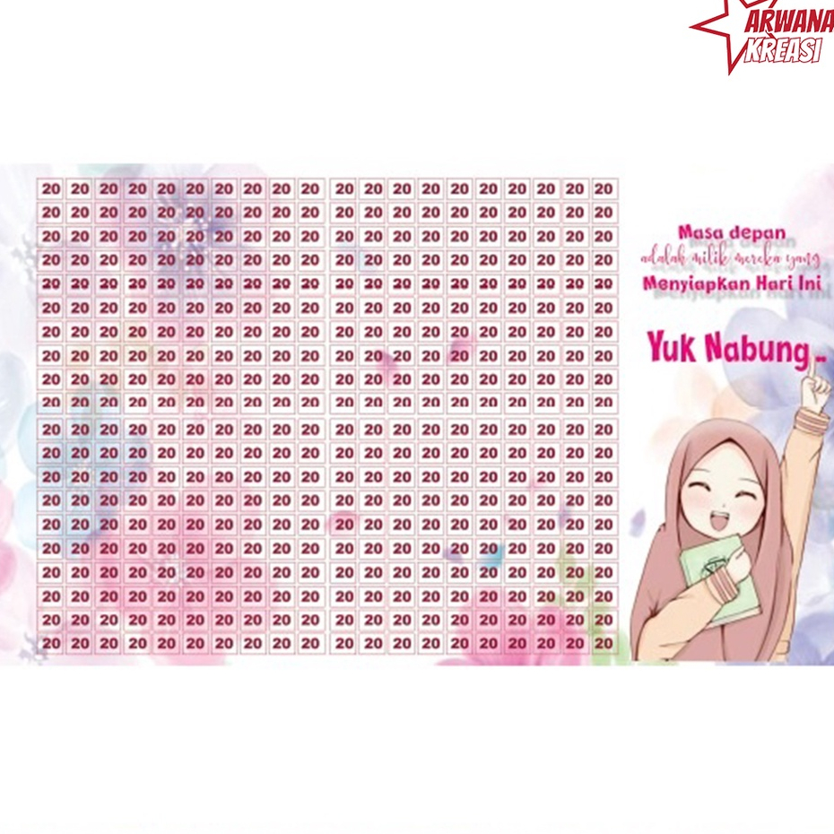 

Stiker Label Celengan Costum / Stiker Label Celengan Only