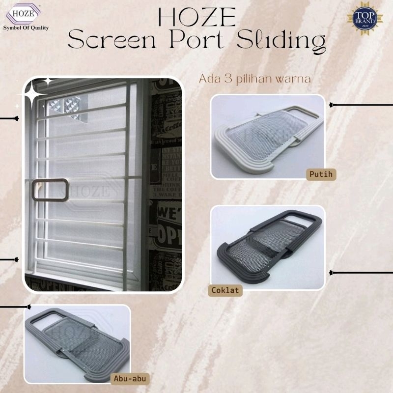 Screen Port Sliding Kasa Nyamuk Hoze Best Quality