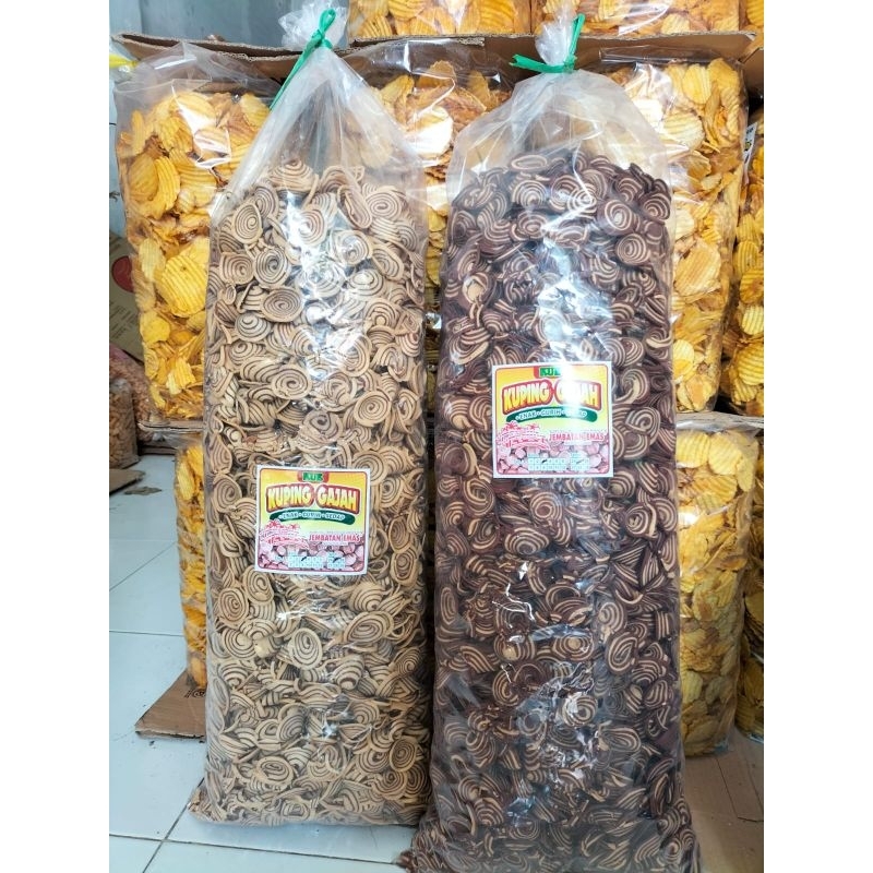 

Kuping Gajah/Snack Kiloan 500gr (Free Bubble Wrap)