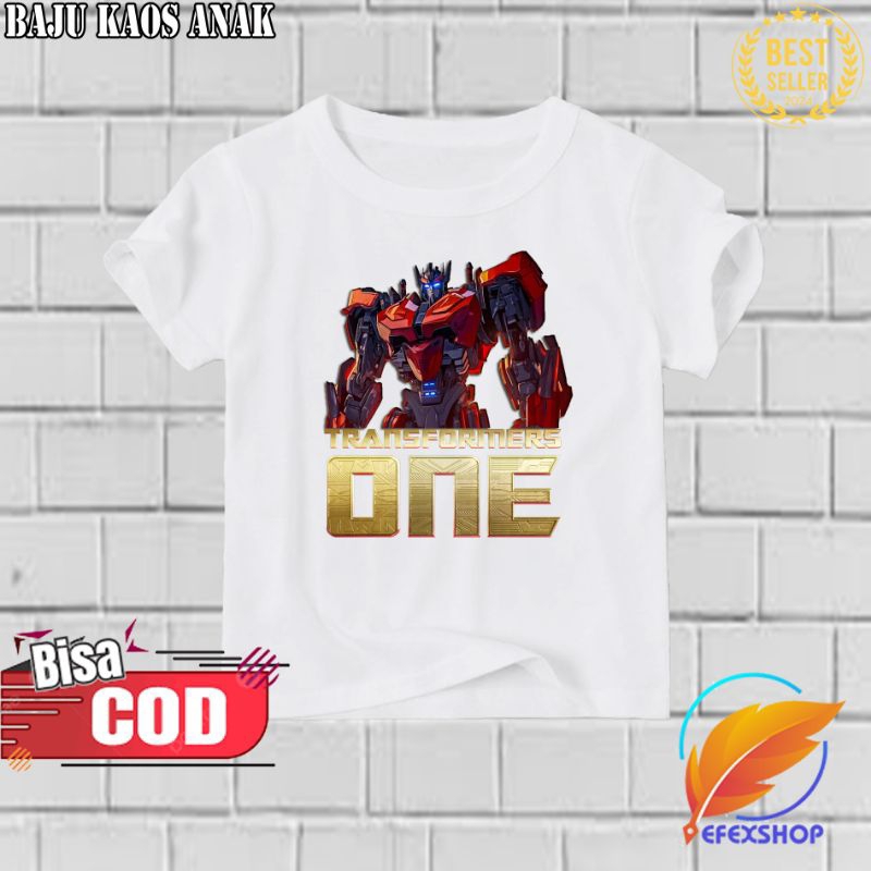 KAOS ANAK TRANSFORMERS ONE BAJU ANAK TRANSFORMERS ONE