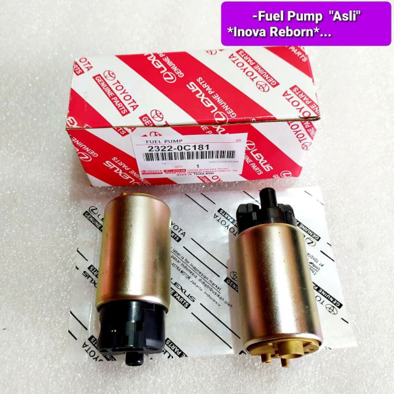 POMPA BENSIN FUEL PUMP ROTAK ORIGINAL TOYOTA INNOVA INNOVA REBORN HILUX REVO ASLI