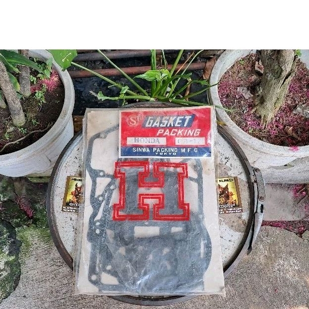 packing gasket cb 125 twin ORIGINAL TOKYO JAPAN paking perpak honda cb125 twin
