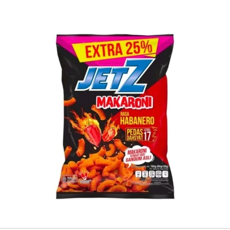 

Jetz Makaroni Habanero 100gr