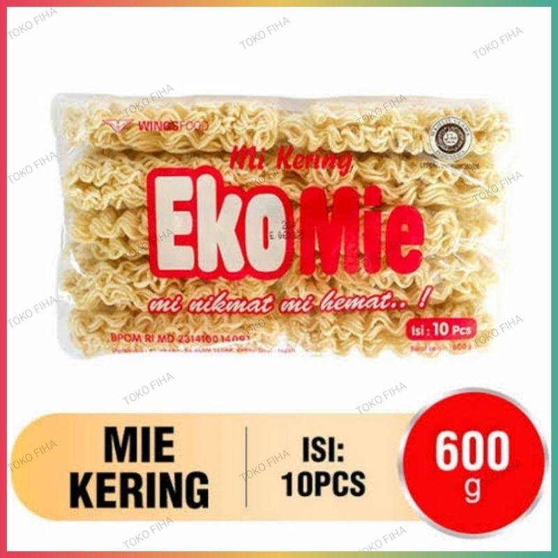 

Eko Mie 600gr isi 10Pcs - Per Bungkus