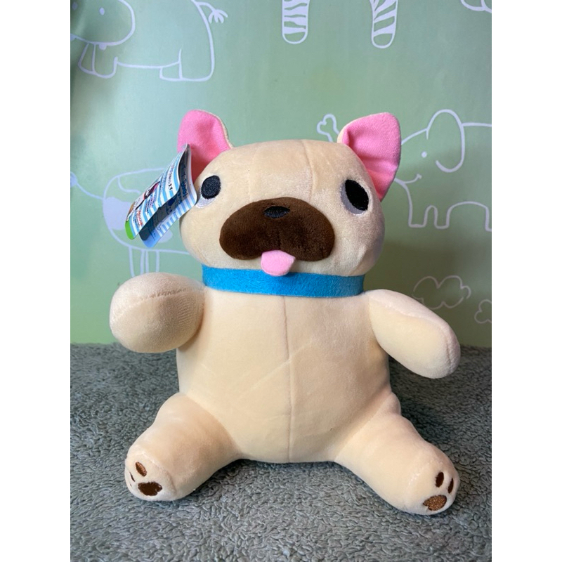 Boneka Anjing Lembut French Bulldog Bull Bull Boo Plushie