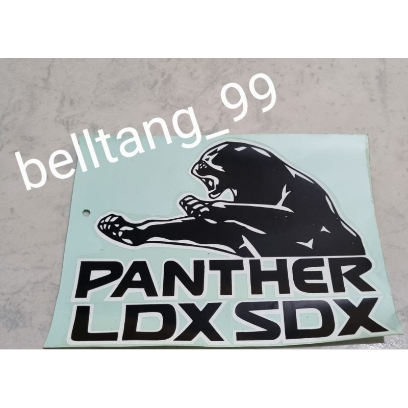 

stiker sticker isuzu panther pick up lama LDX/SDX/sticker panther pick up lama