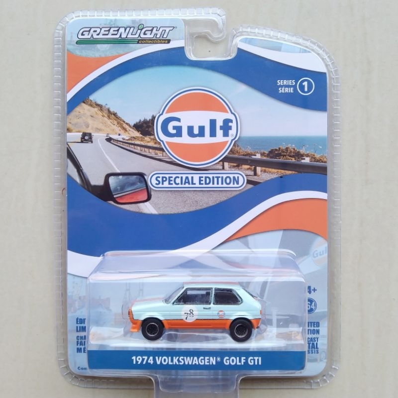Greenlight Gulf 1974 VW Volkswagen Golf GTI #78