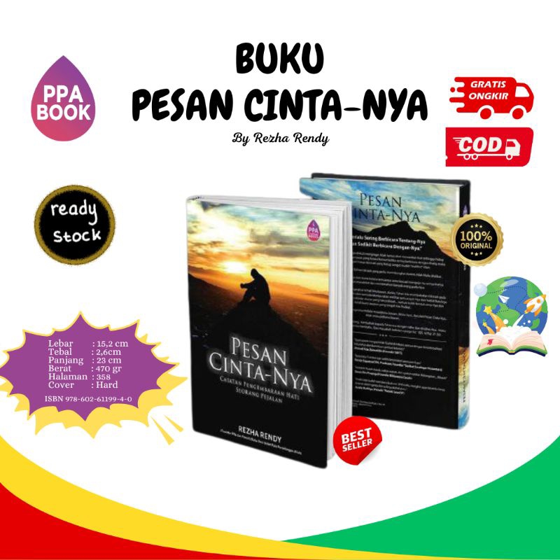 buku pesan cinta nya original100% ppa institute by rezha rendy