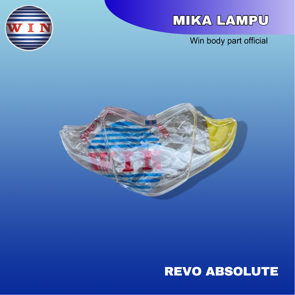 WIN Mika Kaca Lampu Depan Mika Reflektor Revo Abs 2009 (KWB)