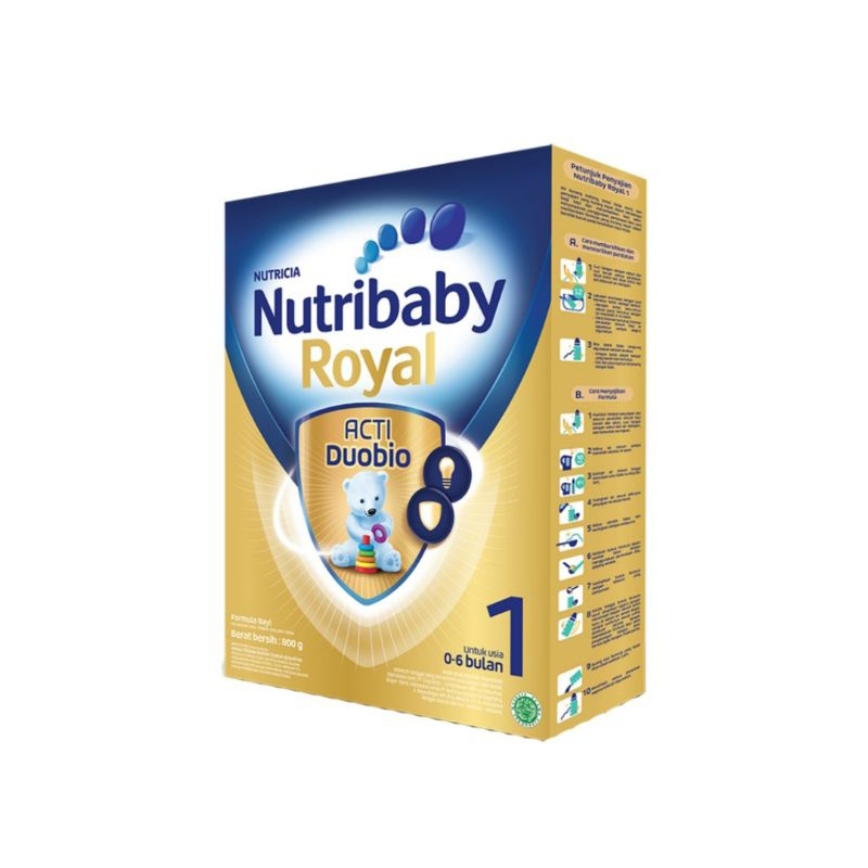 Nutribaby Royal 1 Susu Formula Bayi 0-6 Bulan 800gr