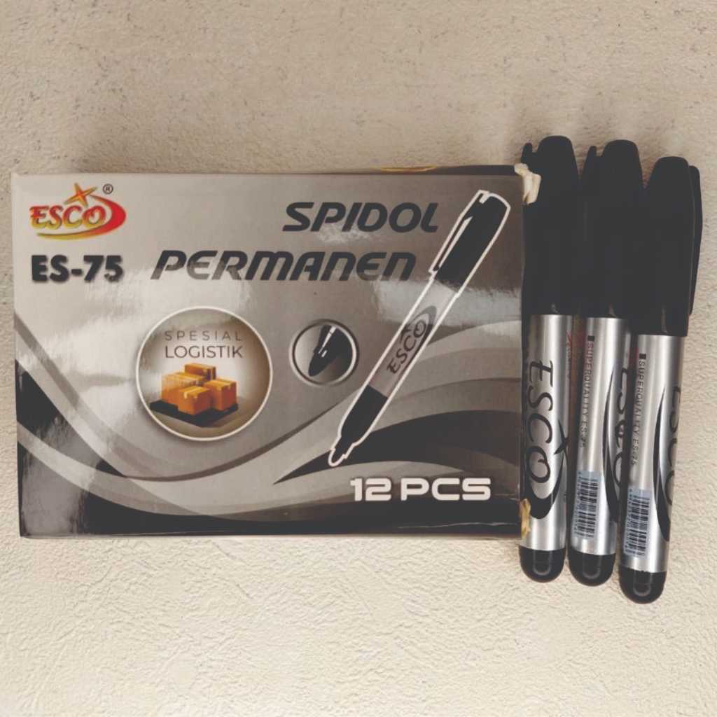 

1 biji Spidol Besar Permanent Esco Grosir 1 pcs murah meriah