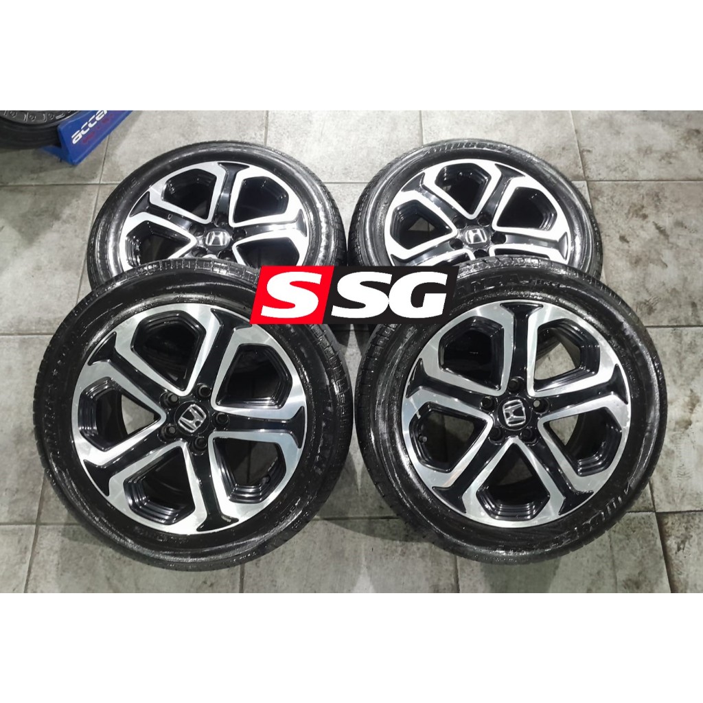 VELG COPOTAN ORIGINAL OEM HRV PRESTIGE RING 17 5X114 BLACK POLISH COCOK UNTUK HRV XPANDER ERTIGA INN