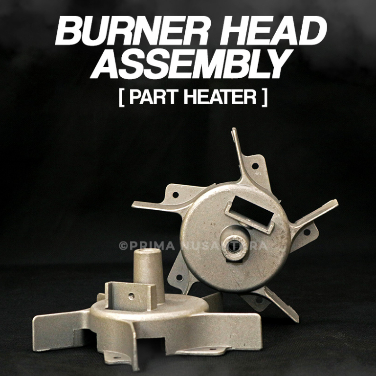 BURN HEAD ASSEMBLY & NOZZLE SPAREPART HEATER PEMANAS KANDANG AYAM BROILER
