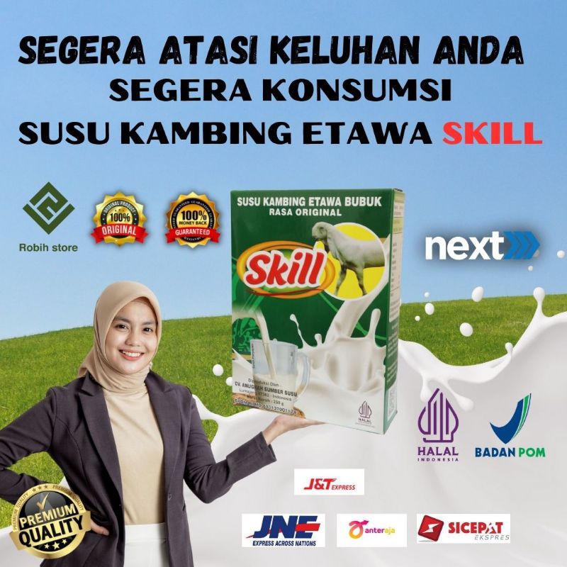 

SEGERA ATASI KELUHAN ANDA SEGERA KONSUMSI SUSU KAMBING ETAWA SKILL 100% ORIGINAL SUSU KAMBING