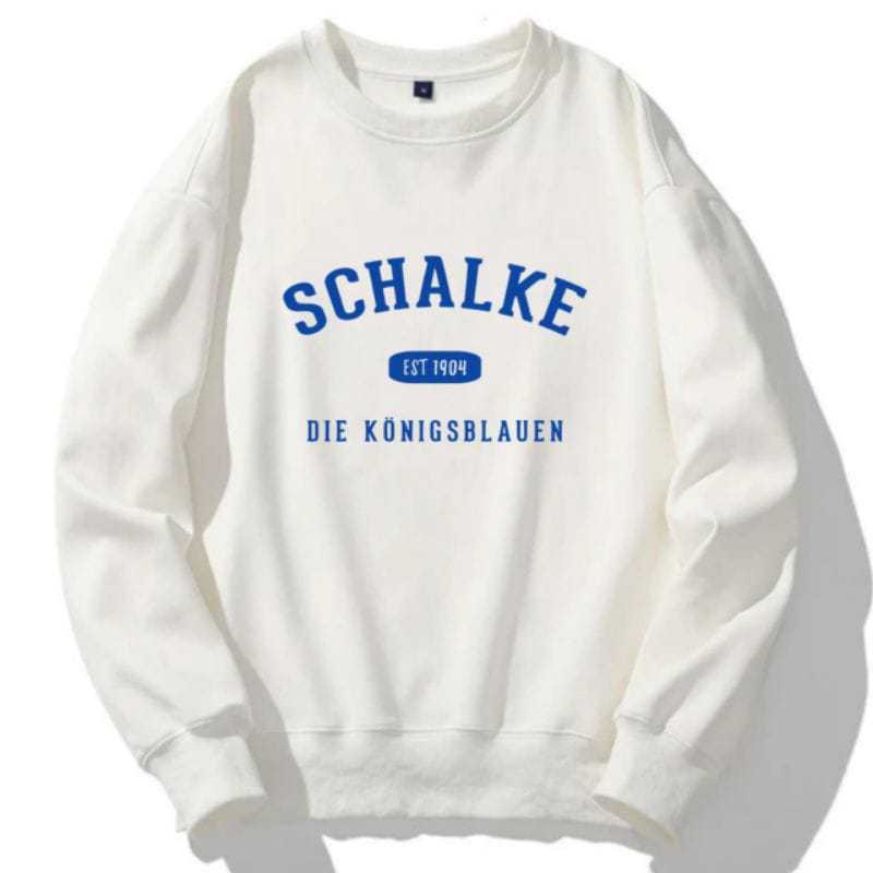 SWEATER SCHALKE EST 1904 - HOODIE CREWNECK SCHALKE EST 1904