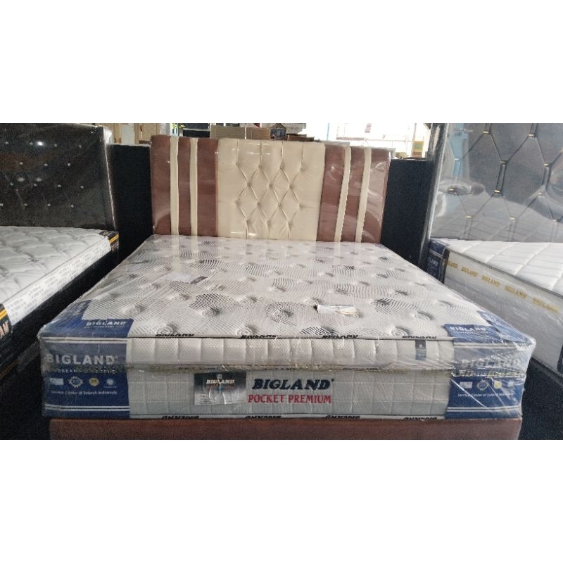 Springbed Bigland Type Pocket Premiun Uk. 180X200 (Hanya Matras)