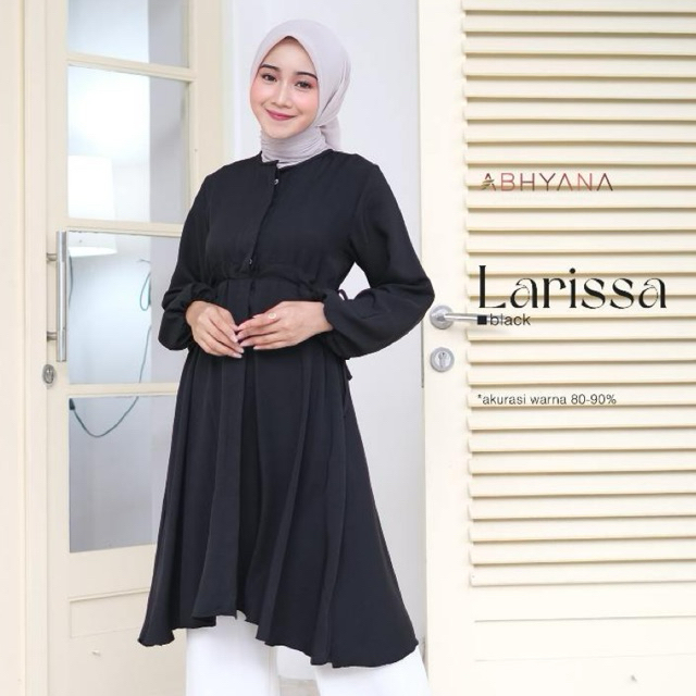 Tunik Polos Wanita Terbaru Larissa Tunik By Abhyana