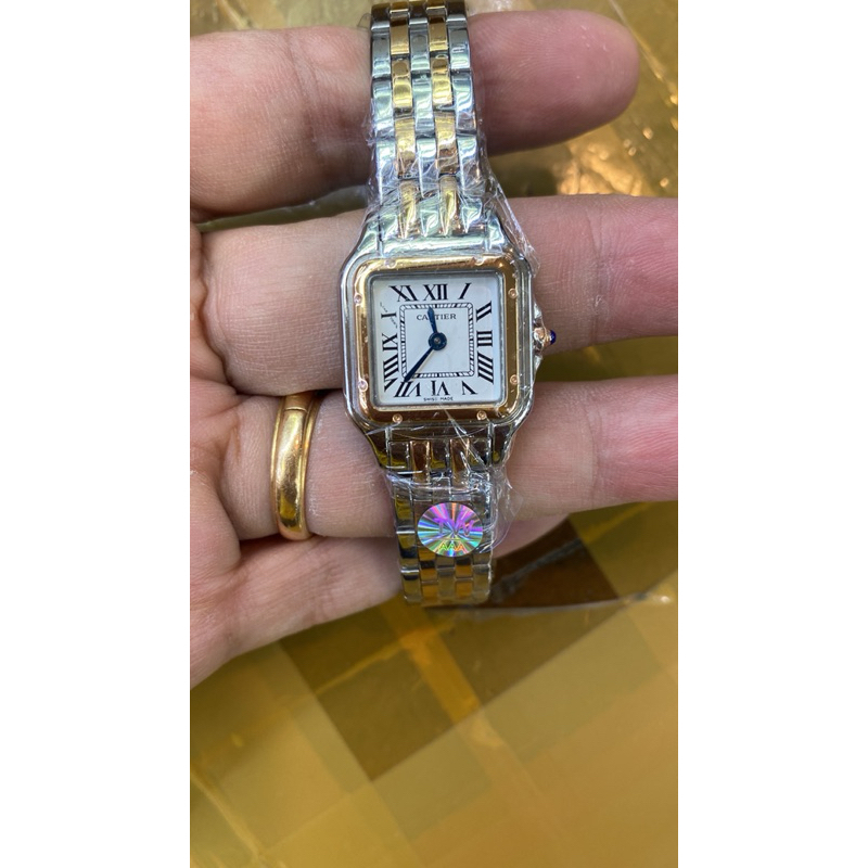 Jam tangan Wanita kecil tank 22mm