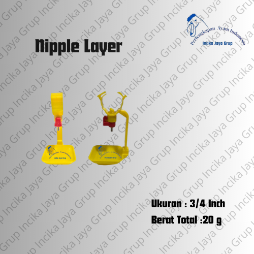 NIPPLE LAYER / NIPPLE AYAM PETELUR / TEMPAT MINUM AYAM OTOMATIS MURAH