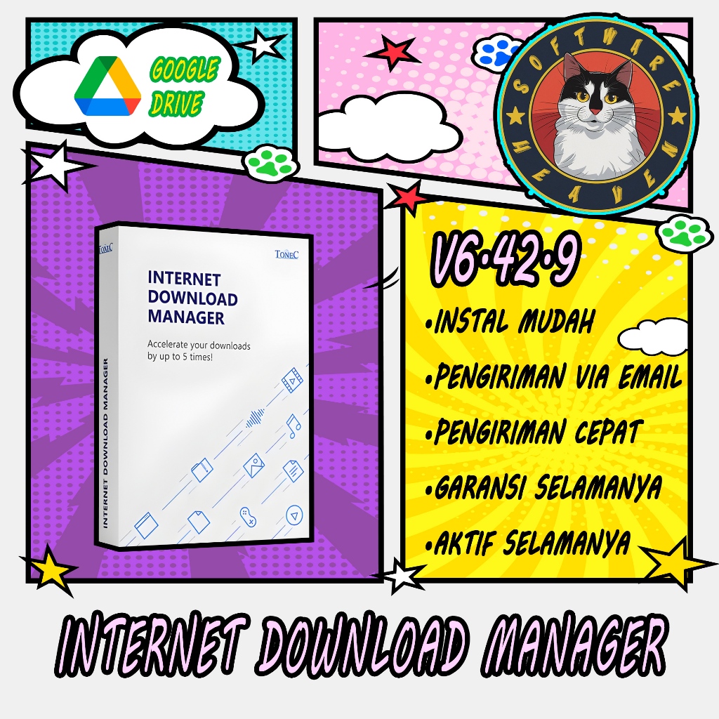 IDM Internet Download Manager v6.42 Build 9 Full Version (Versi Terbaru)
