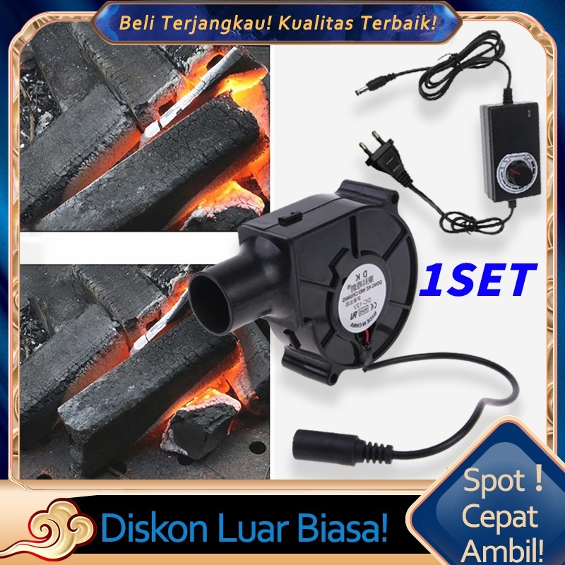 Blower BBQ Kipas Blower Ac Turbocharger Portabel Kecil/Bearing Air Flow Pendingin Cooler Fan