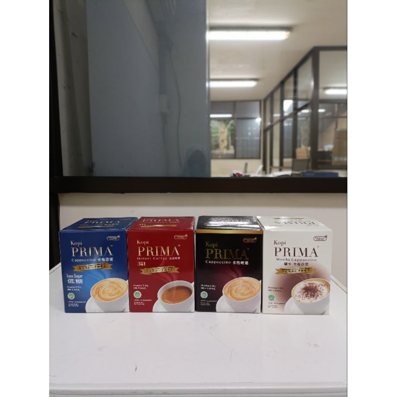 

Kopi Prima 3in1 | 4 Varian