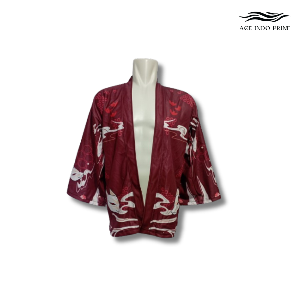Kimono Cardigan Outer Pria Wanita Fashion #057 Cuci Gudang Flash Stock Terbatas