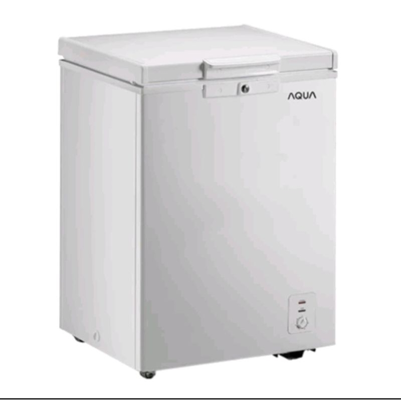 CHEST FREEZER BOX AQUA AQF 100 LITER.