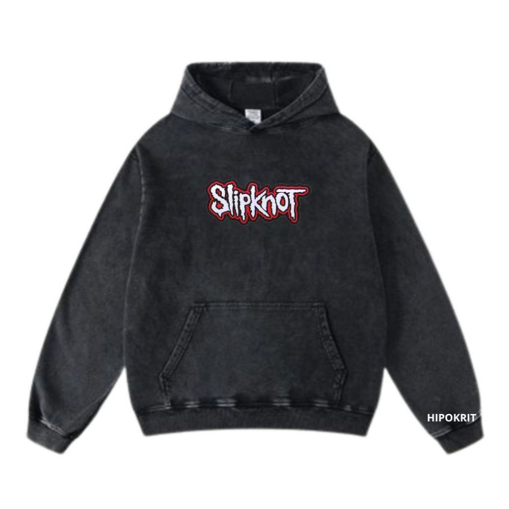Sweater Hoodie Black Washing Slipknot