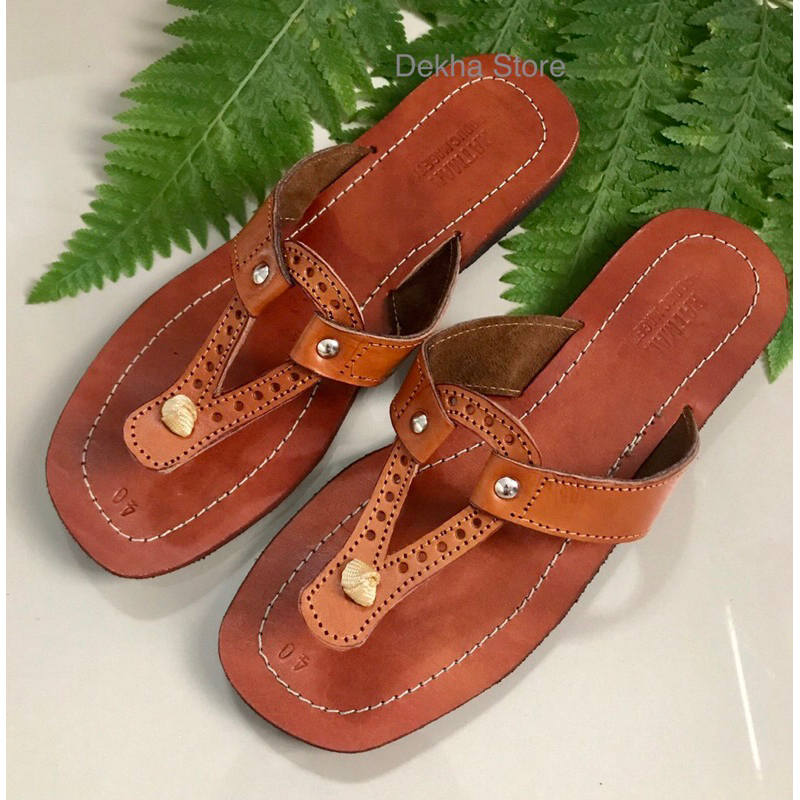 SANDAL KULIT WANITA ASLI HAND MADE MAGETAN