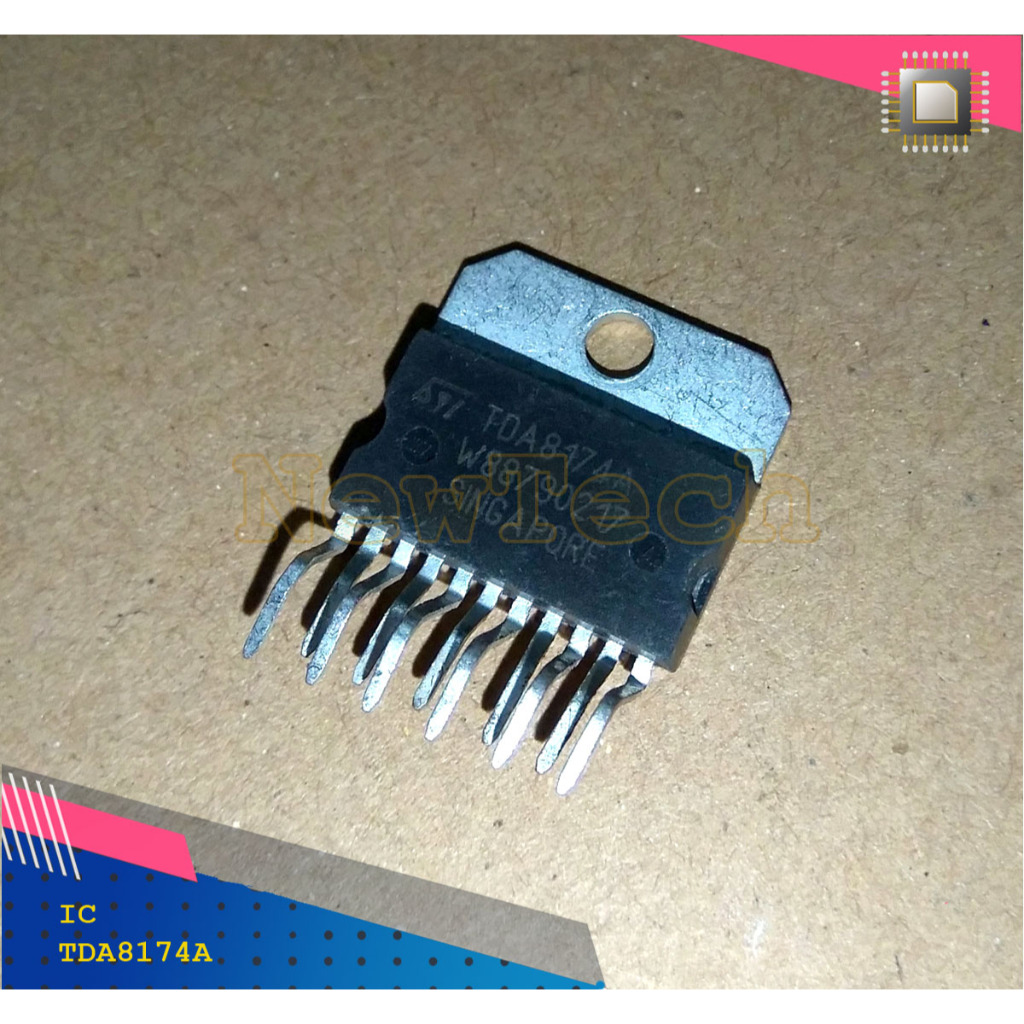 IC TDA8174 TDA8174A TDA 8174 8174A IC Vertikal Persamaan TDA8174AW 8174AW