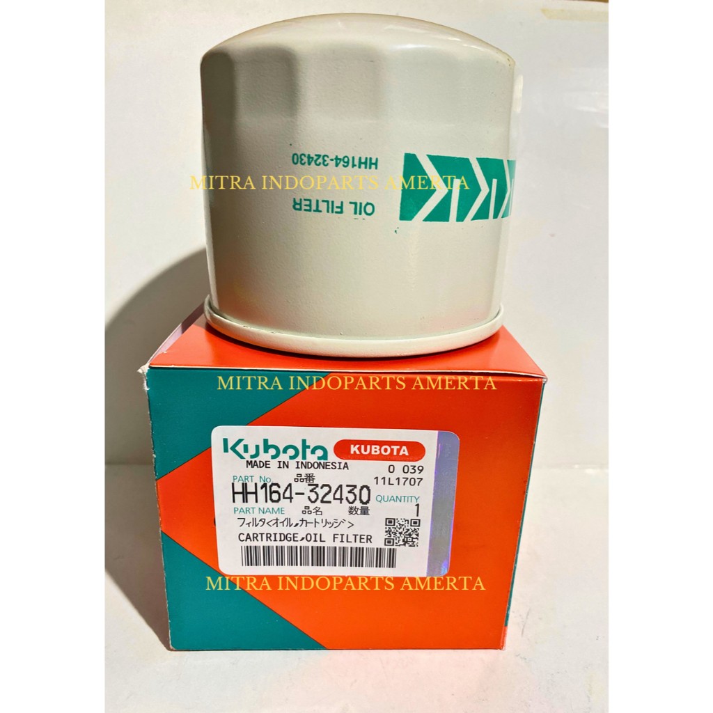 FILTER OLI/OIL FILTER KUBOTA (HH164-32430)