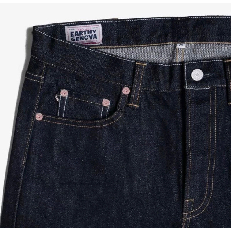 Denim selvedge raka 17 oz unsanforized deep indigo