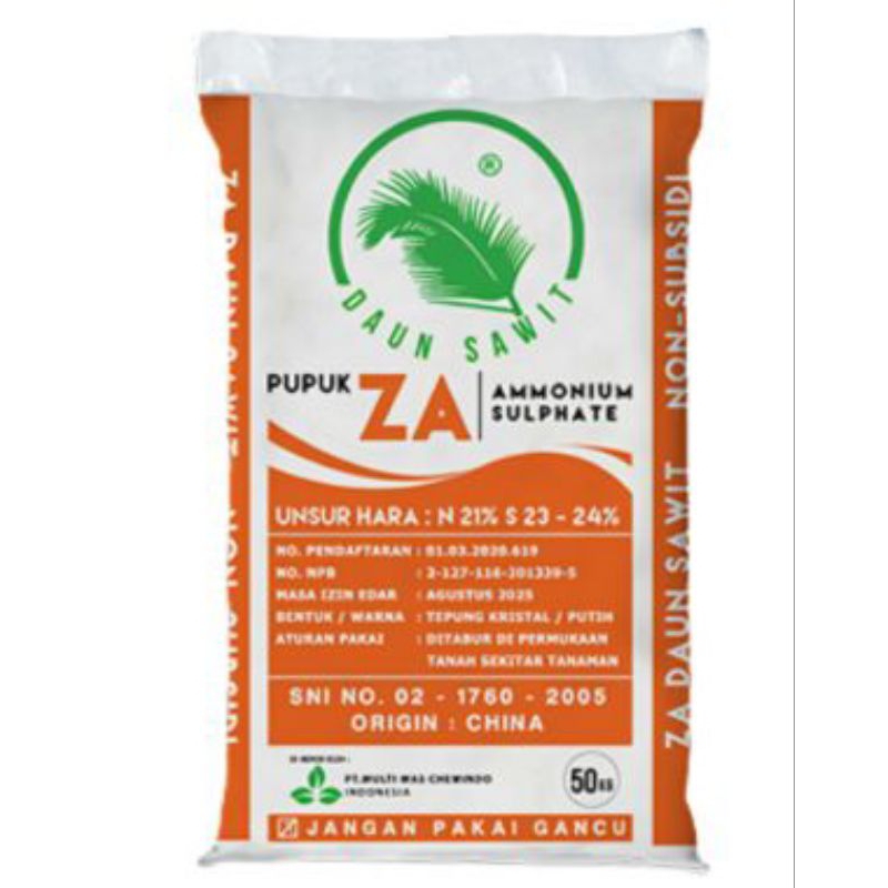 PUPUK ZA DAUN SAWIT ECER 1 KG GRATIS ONGKIR