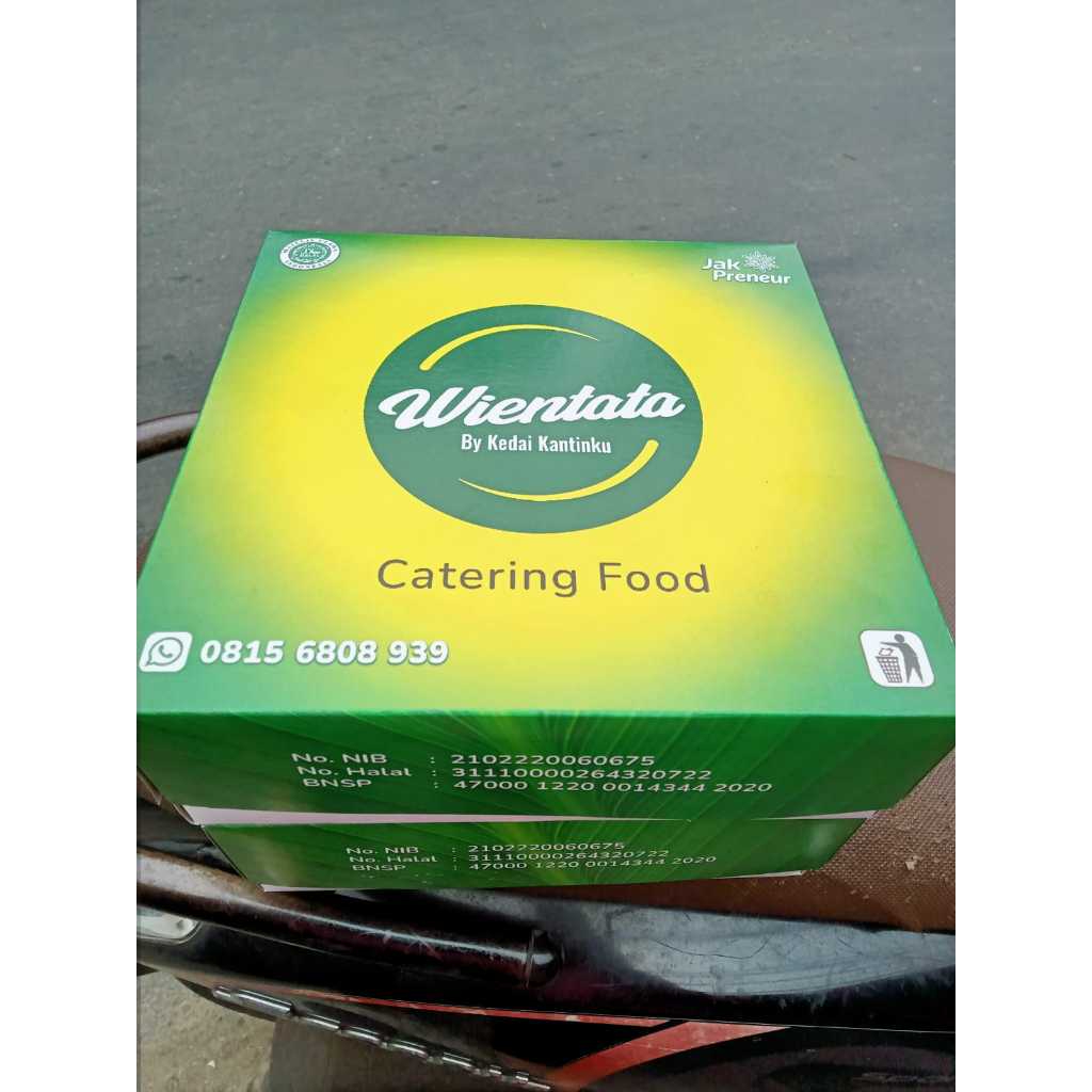 

Box Nasi/Dus Nasi 20 X20 [310] bisa design dan custom