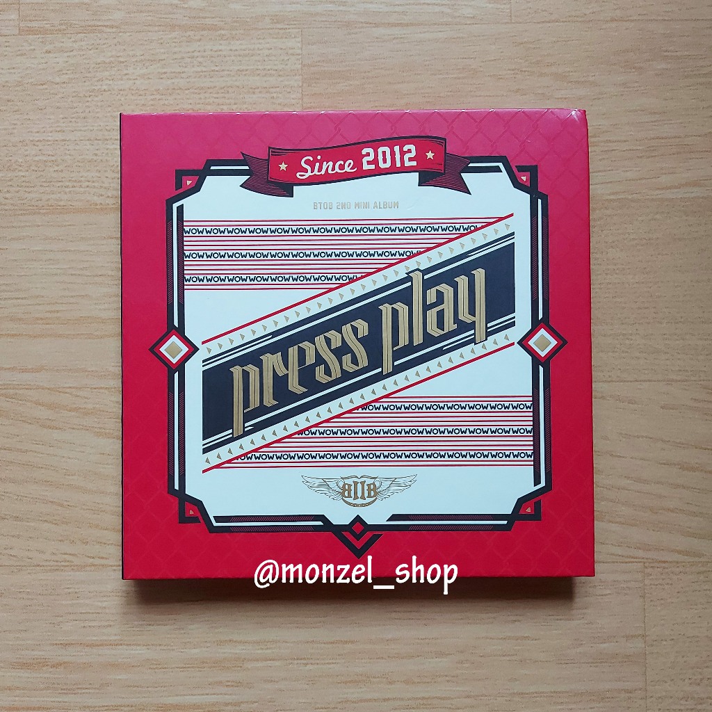 [PRELOVED] BTOB - Press Play Album Only