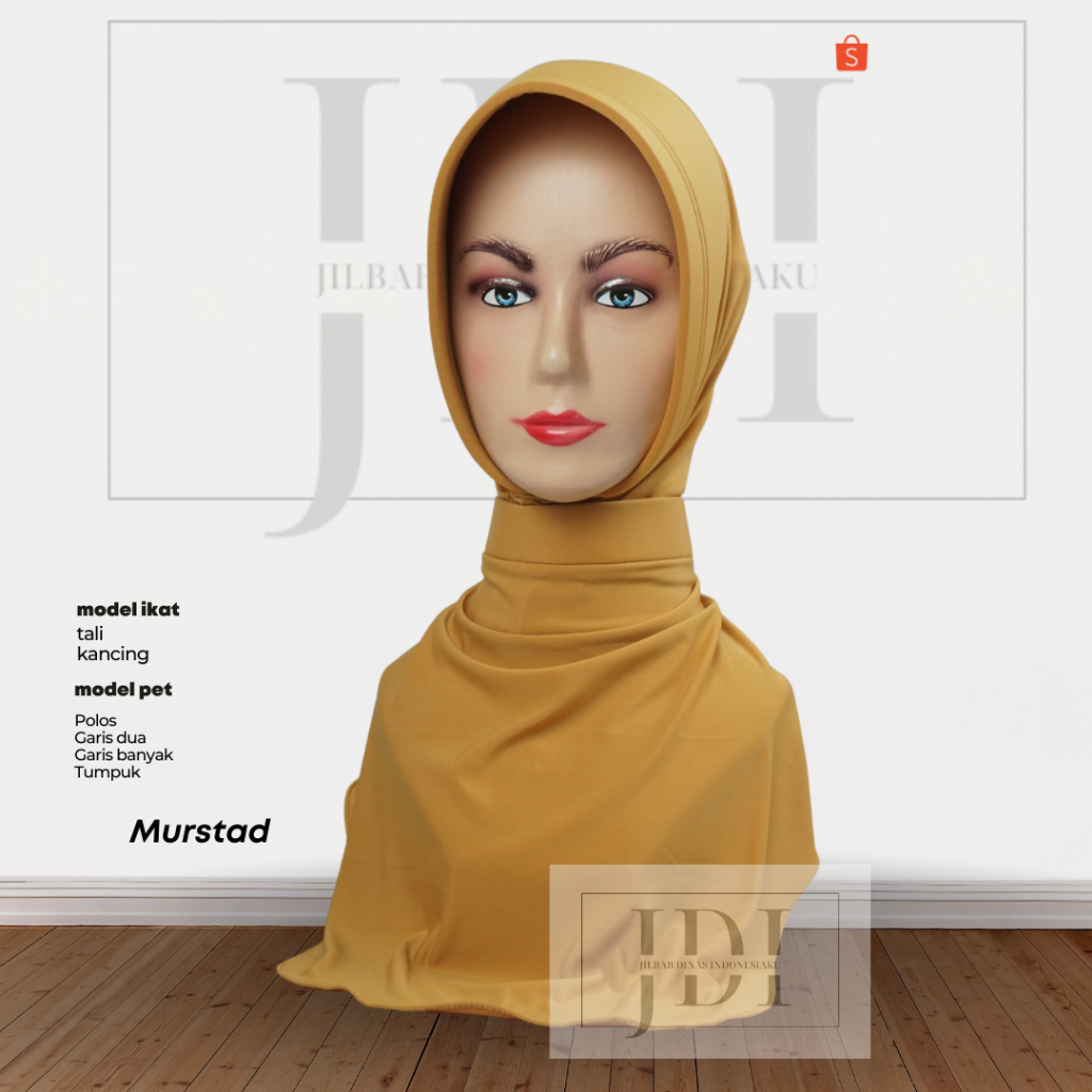 JILBAB DINAS MUSTARD MAKASAR (GURU/PNS)