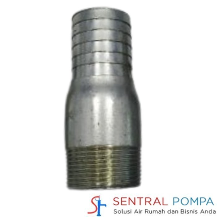 Nepel King Galvanis 1 1/2" Nepple / Niple / Nipel King 1 1/2 Inch Besi | Sentral Pompa