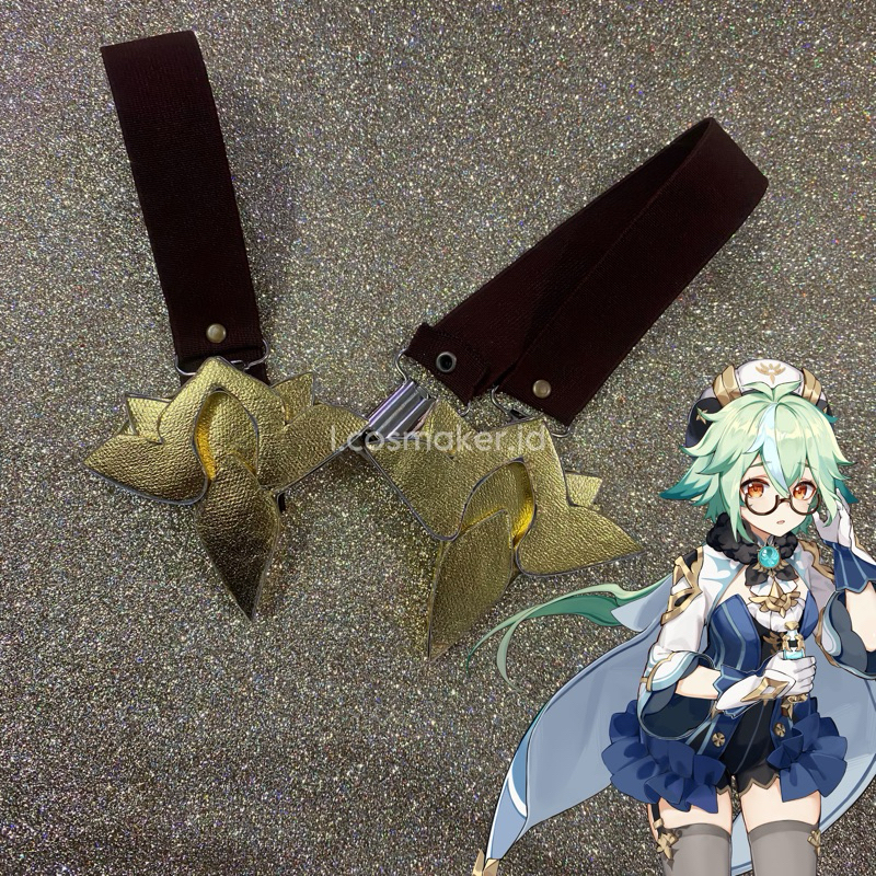Aksesoris Paha Sucrose Genshin Impact Cosplay