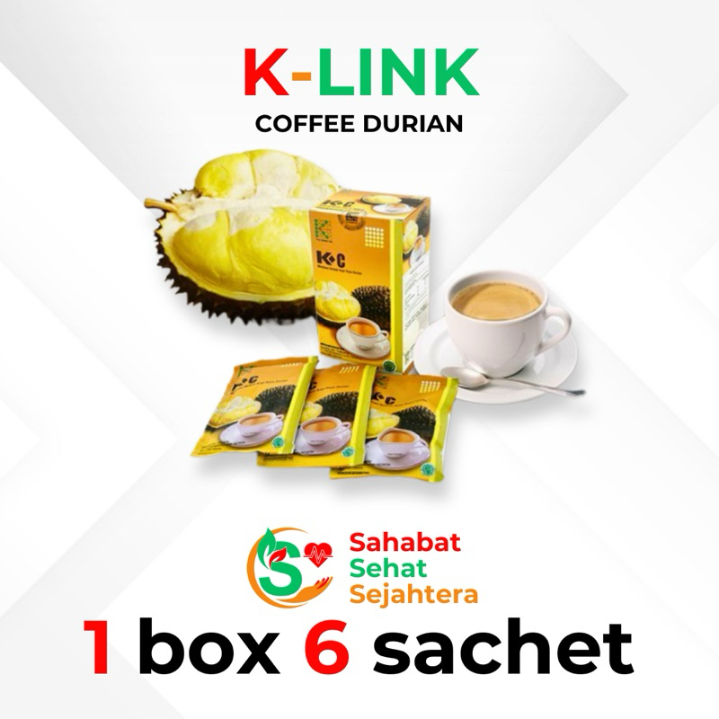 

K-COFFEE Durian 6 sachet @ 25 gr