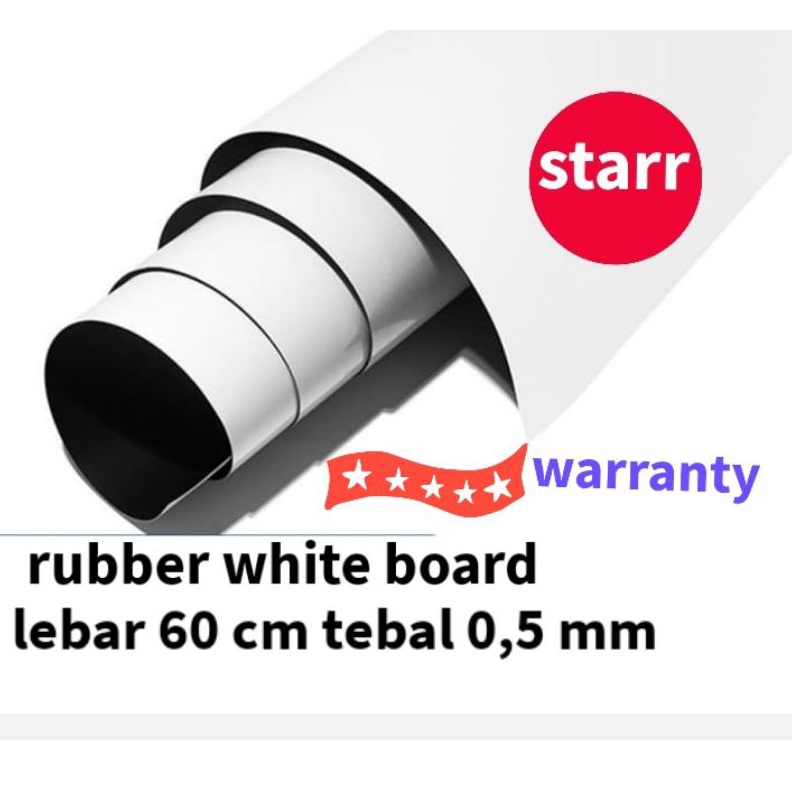 

rubber white board bisa ditempel magnet ART G1C5