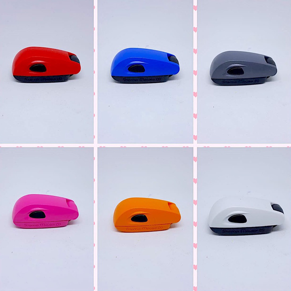 

Mouse Stamp Custom stamp gantungan tali stempel nama ART H3H5