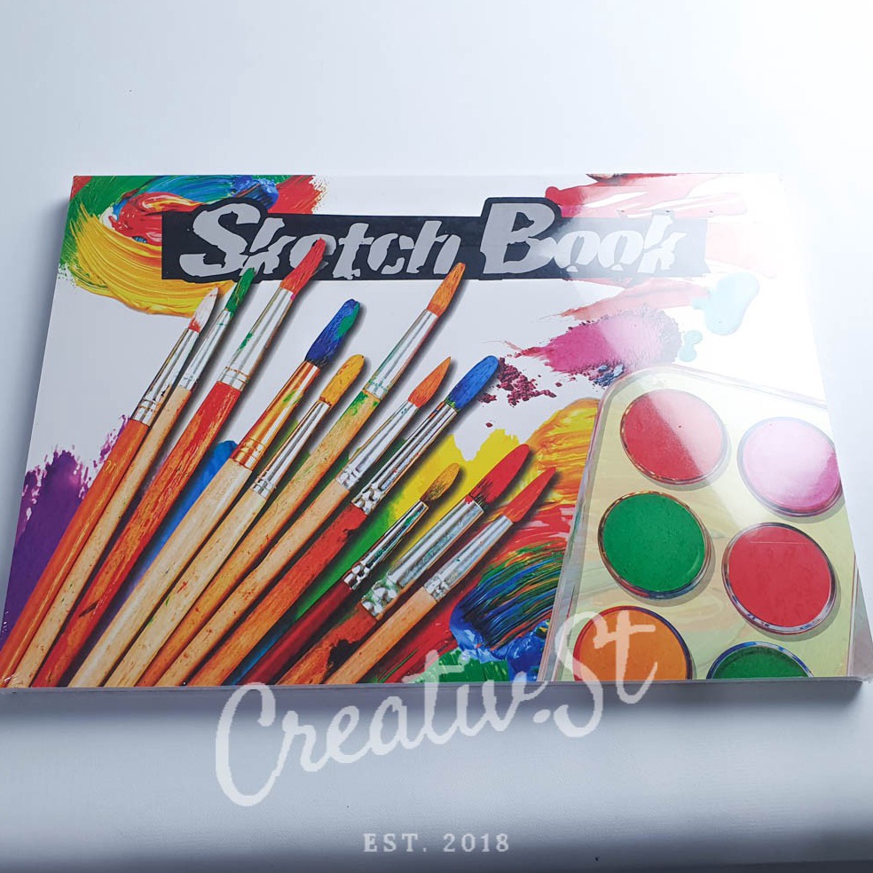

Kiky Sketch Book Drawing Book A3 42 cm x 15 cm 15 gsm 1 Sheet 5 Lembar ART O5K5