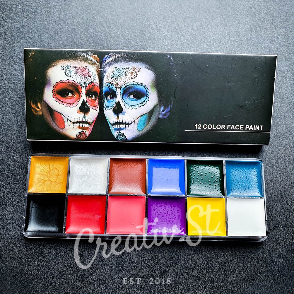 

Vtec Cat Face Painting 12 Warna 1912 Cat Muka Cat Wajah ART F8J7