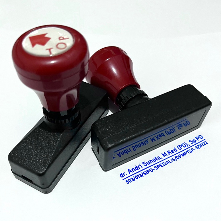 

Stempel Flash Cap Otomatis Nama dan SIPD ART F9L5